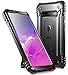 Poetic Galaxy S10 Rugged Case with Kickstand, Heavy Duty Military Grade Full Body Cover, Without Built-in-Screen Protector, Revolution Series, for Samsung Galaxy S10 6.1 Inch (2019), Black