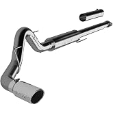MBRP S5259AL 4" Cat Back, Single Exhaust System (Aluminized Steel)