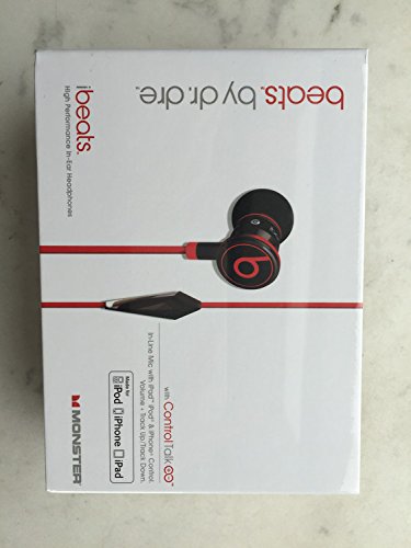 Sea level electron Beats Monster iBeats In-Ear Earphones, Black