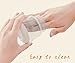Manual Breast Pump BTshine Silicone Hand Pump Food Grade BPA-Free Milk Collector for Baby Breastfeeding with 2 Bottles, 1 Nipple and Brushes