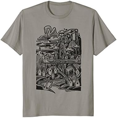Fantasy World of Fountain Pens Nibs Inks for Pen Lovers T-Shirt