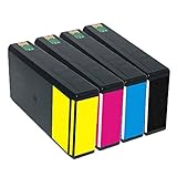 Generic Remanufactured Ink Cartridges Replacement For 676 (Black, Cyan, Magenta, Yellow 4-Pack)