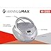 HANNLOMAX HX-326CD Portable CD/MP3 Boombox, AM/FM Radio, USB Port for MP3 Playback, Aux-in, LCD Display, AC/DC Dual Power Source, (Silver)thumb 3