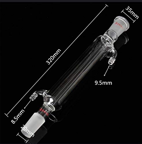 13pcs 1000ml 24/40 Joint Glass Distillation Equipment Essential Oil Extraction Distillation Apparatus Water Distiller Purifier Laboratory Chemistry Glassware Kits - Thumbnail 5