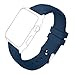 Sxciw Apple Watch Band, Silicone Stitching Replacement Sports Strap for iWatch