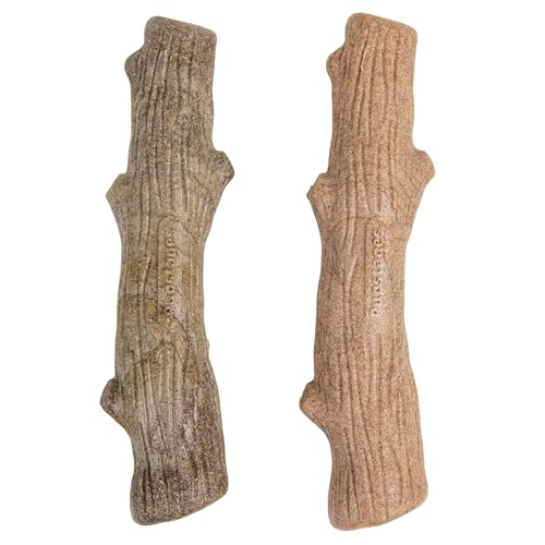 Pupstages by Petstages Dogwood Calming Dog Chew Toy – Real-Wood Blend, Moderate…