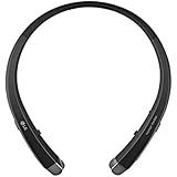 LG TONE HBS-910 Infinim Bluetooth Wireless Stereo Headphones with Harman Kardon Sound- Black (Certified Refurbished)
