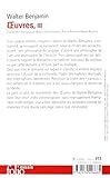 Image de Oeuvres Benjamin (Folio Essais) (English and French Edition)