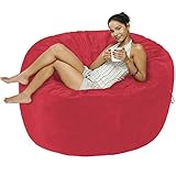 Amazon Basics Memory Foam Filled Bean Bag Chair