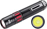 Small Tactical Flashlight 1000 lumens Super Bright Cree XM-L2 Led Flashlight 18650 CR123A Waterproof IP68 High Power EDC Police Mini Pocket Flash-Light Camping Self Defense Tac Clip Lantern Torch Gear