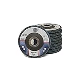 4.5" x 7/8" Premium Zirconia Flap Discs Grinding Wheels 40 Grit Type 27-10 Pack