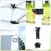 Ohuhu EZ Pop-Up Canopy Tent with Sidewall, Sturdy Commercial Instant Shelter with Removal Side Wall for More Shade, 4 Adjustable Height, Ground Pins, Rope (9.6 x 9.6 ft)
