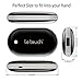 Letouch Rechargeable Hand Warmer 5200mAh Power Bank, Portable USB Electric Hand Warmers Double-Sided Heating Mobile External Battery Charger Best Gift in Winter for Women,Man (5200mAh Black)