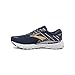 Brooks Mens Adrenaline GTS 19 Running Shoe - Navy/Gold/Grey - D - 13.0