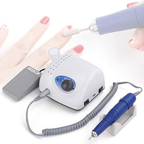 マニキュアペディキュア、ネイルサロン、と個人的なDIYマニキュア用65W 35000RPMブラシレス電気ネイルドリルマニキュア機械、電気マニキュアキット、