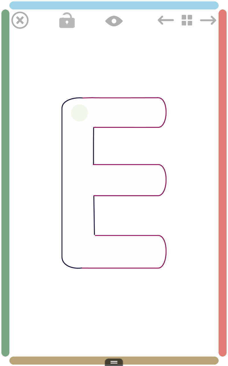 Amazon.com: I learn writing capital letters - Audio, visual & verbal