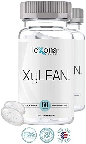 XyLEAN #1 Rated Diet Pills for Men & Women w/Clinically Proven Phase 2 Carb Controller Appetite Suppressant | Weight Loss Aid | Reduce Water Retention, Burn Fat, Increase Energy | 60 Count