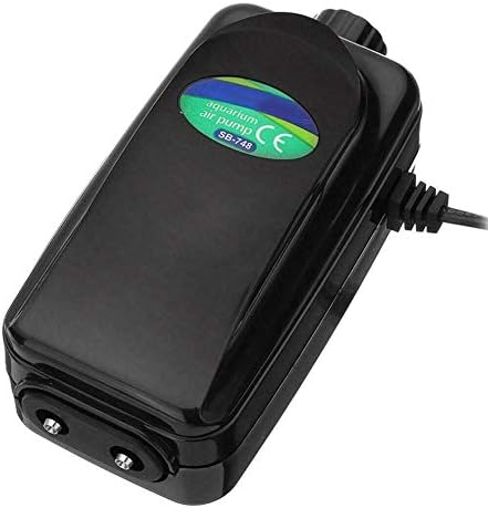 tesyyke Ultra-Silent 8W Aquarium Air Pump Fish Tank Increasing Oxygen Pump Tool