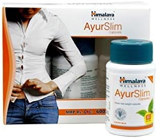 ESTORE4U Himalaya Weight Wellness Combo Ayurslim and Vrikshamla, White, 120 Count, Pack of 2
