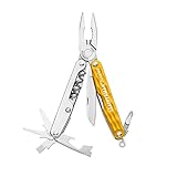 LEATHERMAN - Juice C2 Lightweight Multitool with Corkscrew and Anodized Aluminum Handles, Sunrise Yellow