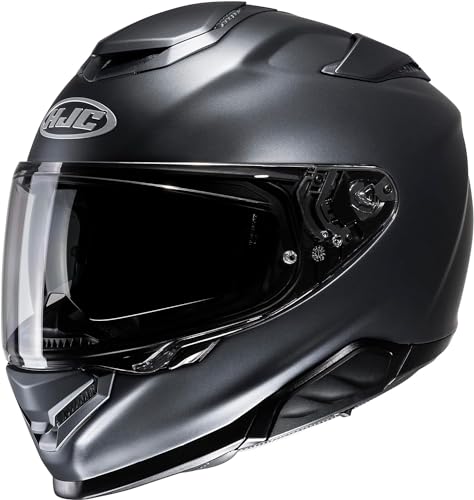 HJC, Fullface motorcycle helmet RPHA71 semi flat anthracite, XS