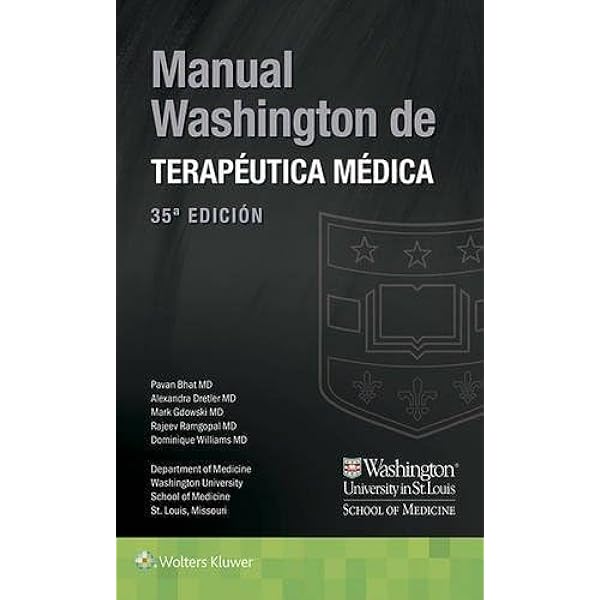 Manual Washington de terapéutica médica : Ancha, Siri, Auberle
