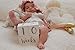 Baby Milestone Blocks 3 Piece Premium Solid Wood Age Block Set Perfect Baby Shower Gift Keepsake for Photo Sharing Pregnancy Baby Newborn Toddler Weekly Monthly Yearly Age Boys Girls Photo Props