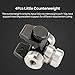ULANZI PT-4 Universal Gimbal Counterweight Compatible for DJI Osmo Mobile 2 / Zhiyun Smooth 4 / Smooth Q/Feiyu Vimble 2 / Evo Gimbal Stabilizer Applied Balance to Moment Anamorphic Lens