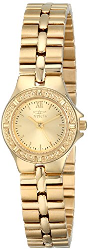 Invicta Women's 0137 Wildflower Collection 18k Gold-Plated Stainless Steel Watch