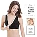 Sunzel Women's Cotton Spandex Seamless Sleep Bra for Nursing and Maternity [2019 Upgraded Version] (3 Pack (Beige, Gray, Black), M)