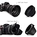 PRO 58MM Lens Filters + 58mm Lens Hood KIT for Canon EOS 80D 77D 70D 60D 7D 6D 5D 5DS 5DSR 7D EOS Rebel T7i T6i T6S T5 T5i T4i T3 T3i T2i SL1 EOS 760D 750D 700D 650D 600D (58mm Lens Filters Kit)