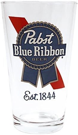 Pabst Blue Ribbon PBR Glass | New Set of 2 Glasses by Libbey Glassware