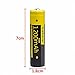 New Fast Lithium Battery 16430 18650 14500 Charger with 3.7V 18650 Li-ion Rechargeable Batteries, 4 Pack - High Protective Real 1200mAH Batteries