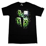 Minecraft Three Creeper Moon Men's T-Shirt