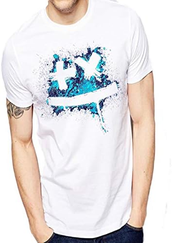 Vegas Marshmallow Dab Cool Graphics Prints T-Shirt Round Neck Half Sleeves Cotton Tshirt