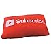 SAMGOO Chat Bubble Button Plush Throw Cushion Stuffed Plush Doll Toy Pillow- 35 X 33 X 5 Cm (Subscribe)