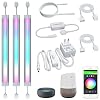 LED Smart Under Cabinet Ligts RGB Multi Color Compatible with Alexa, Google Home Voice Controlled Under Counter Strip…