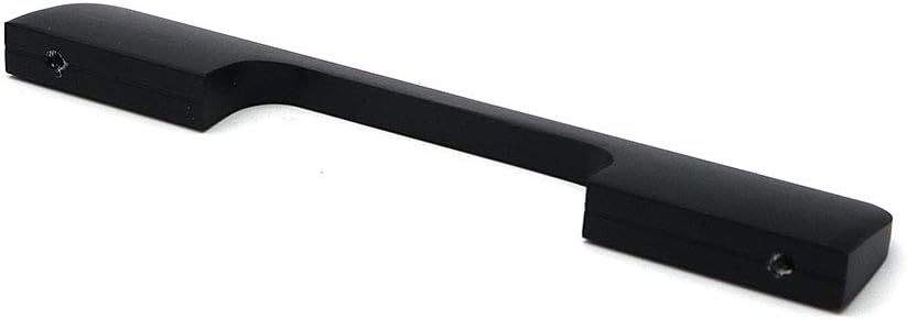 Set of 10 NUZAMAS Matt Black Cabinet Door Handles and Pulls, Furniture Drawer Handles, Zinc Alloy, 115mm Long - Image 5