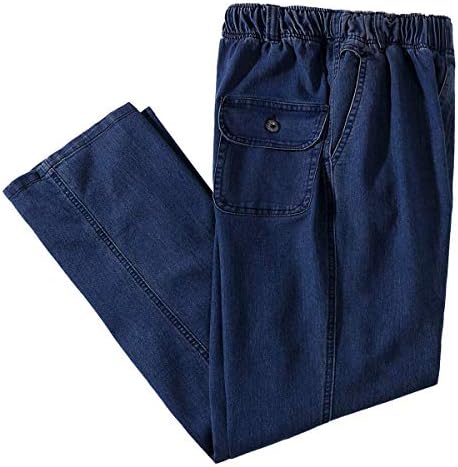 IDEALSANXUN Men's Elastic Waist Loose 