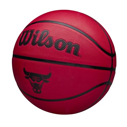 Wilson NBA Team Tribute Solid Basketball, Mit Pro-Nähten, Luftstabilität und Performance-Außenhülle, Für das Spiel im Freien, Material für alle Oberflächen, Team: Boston Celtics, Grün, Größe: 5 3
