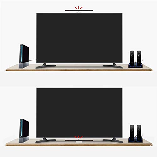Maliralt Wii Sensor Bar, LP06 Wired Receiver Infrared Sensor Bar Motion Sensor Inductor with Stand for Nintendo Wii/Wii U Console, Just Plug & Play with 8ft Connection Cable. - Thumbnail 2