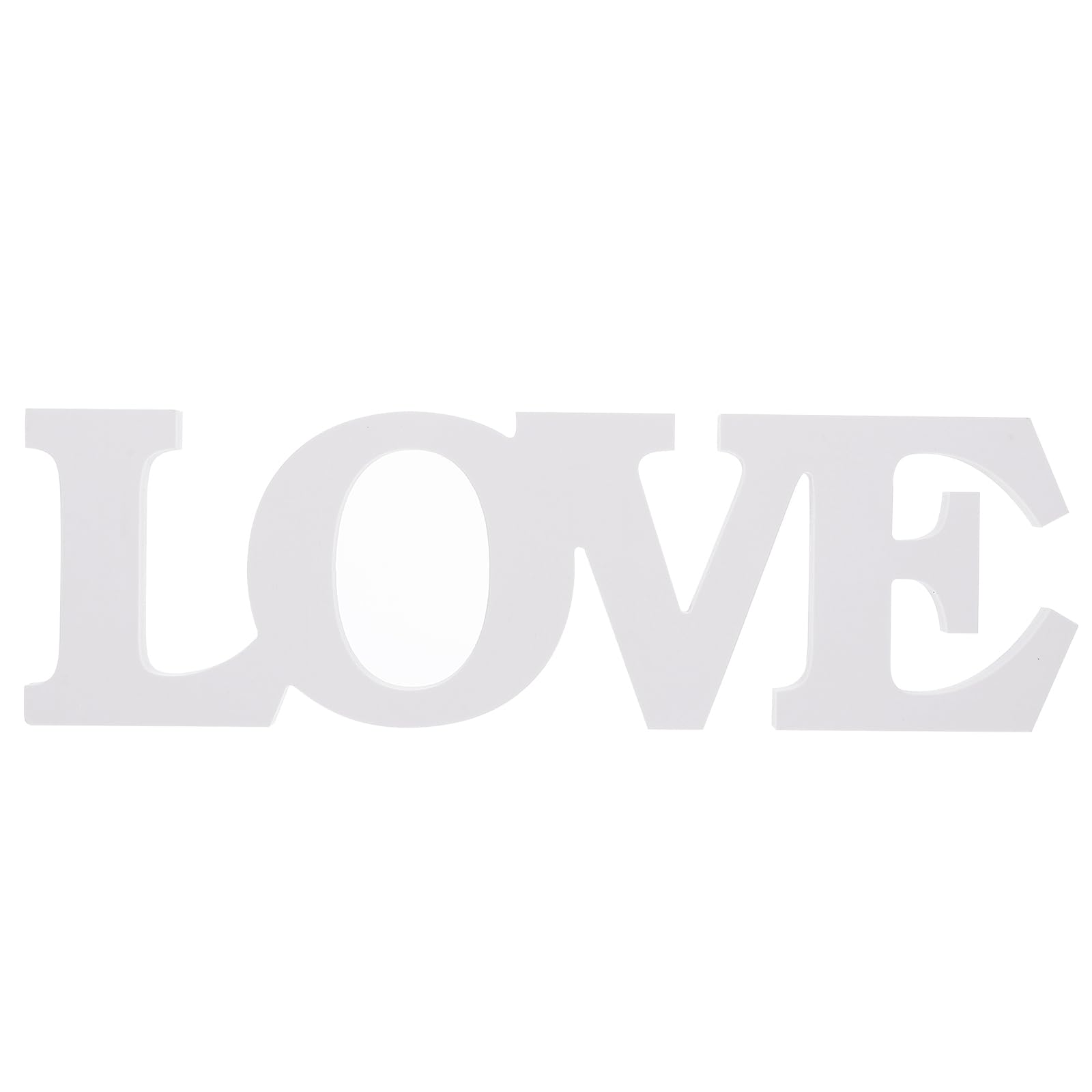 PRETYZOOM Valentine S Day Letter Decoration Ornaments Wooden Alphabet Sign 12 Inch Rustic Love Decor for Home Garden Party Display