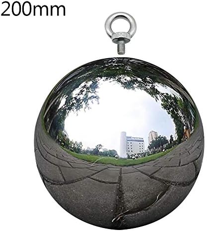 304 Stainless Steel Hollow Ball Rivet Nut Ball with M6 Stainless Steel Hanging Mother Mirror Ball