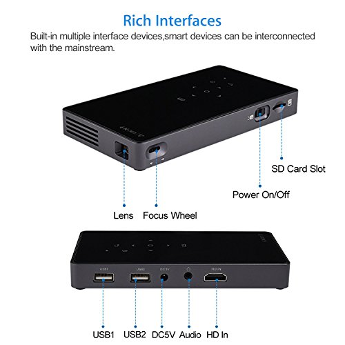 PTVDISPLAY-Smart-Pocket-Mini-Projector-1080P-WIFI-Home-Theater-Pico-Rechargeable-Video-DLP-Projector-Support-Bluetooth-HDMI-USB-TF-Card-for-Home-Cinema-Wireless-Display-for-Iphone-and-Android-Phone