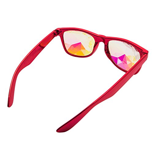Careonline Festivals Kaleidoscope Glasses Rainbow Prism Sunglasses Goggles