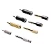eBoot 8 Pieces Instrument Adapter, Headphone Adapter Gold Stereo Adapter 6.35 mm to 3.5 mm, 3.5 mm to 2.5 mm Audio Mic Plug Adapter