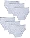 Jockey Men's 6 100% Cotton Low Rise Briefs, White,L