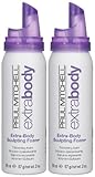 Paul Mitchell Extra Body Sculpting Foam, Travel Size, 2 pk