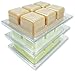 Candlecopia Sweet Patchouli, Indian Sandalwood and Egyptian Amber Strongly Scented Hand Poured Vegan Wax Melts, 18 Scented Wax Cubes, 9.6 Ounces in 3 x 6-Packs