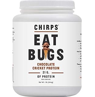 Amazon.com: Polvo de proteína Chirps para una porción (3 ...